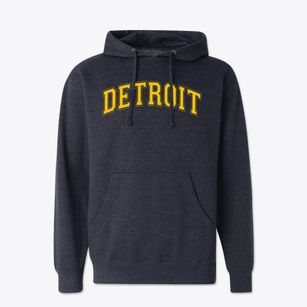 Detroit Elementary School Varsity Arch Cotton Hoodie Sweatshirt