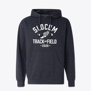Slocum Independent School District Track and Field Cotton Hoodie Sweatshirt