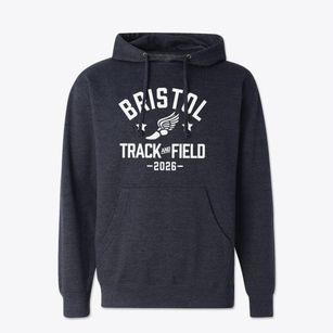 Bristol Elementary School Track and Field Cotton Hoodie Sweatshirt