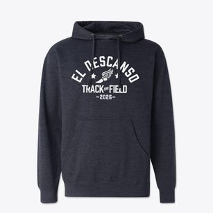 El Descanso Elementary School Track and Field Cotton Hoodie Sweatshirt