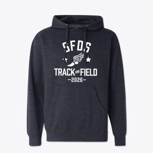 San Francisco Day School Track and Field Cotton Hoodie Sweatshirt