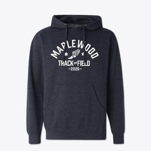 Maplewood Middle School Track and Field Cotton Hoodie Sweatshirt