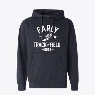 Early Childhood Center Track and Field Cotton Hoodie Sweatshirt