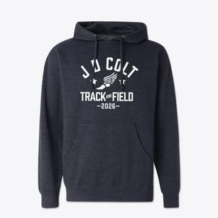 J D Colt Elementary School Track and Field Cotton Hoodie Sweatshirt