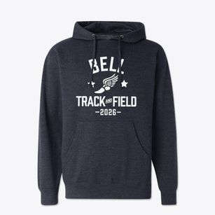 Bell Elementary School Track and Field Cotton Hoodie Sweatshirt