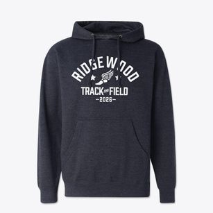 Ridgewood Elementary School Track and Field Cotton Hoodie Sweatshirt