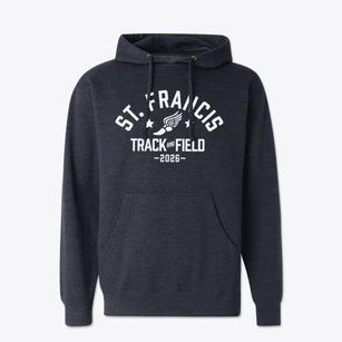 Saint Francis De Sales School Track and Field Cotton Hoodie Sweatshirt
