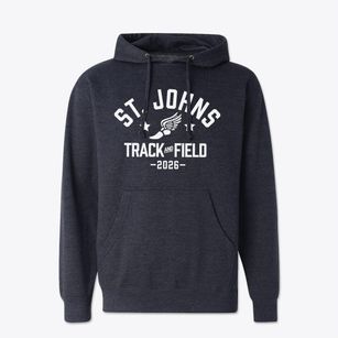 Saint Johns Middle School Track and Field Cotton Hoodie Sweatshirt