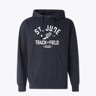 St Jude Thaddeus Parish Track and Field Cotton Hoodie Sweatshirt
