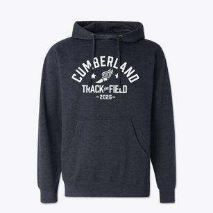 Cumberland Christian School Track and Field Cotton Hoodie Sweatshirt