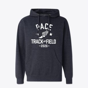 Pace Academy Track and Field Cotton Hoodie Sweatshirt