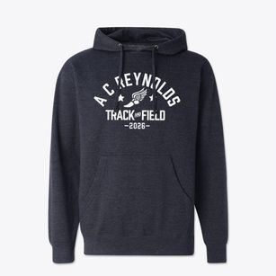 A C Reynolds Middle School Track and Field Cotton Hoodie Sweatshirt