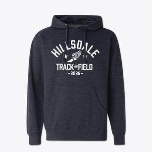 Hillsdale Elementary School Track and Field Cotton Hoodie Sweatshirt