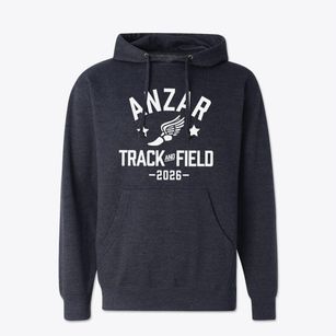 Anzar High School Track and Field Cotton Hoodie Sweatshirt