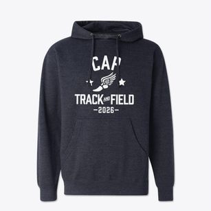 Community Academy Of Philadelphia Track and Field Cotton Hoodie Sweatshirt