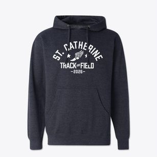St Catherine Parish Track and Field Cotton Hoodie Sweatshirt