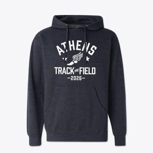 Athens High School Track and Field Cotton Hoodie Sweatshirt