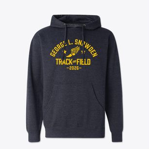 George L. Snowden Elementary School Track and Field Cotton Hoodie Sweatshirt