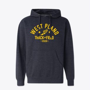 West Plano Montessori School Track and Field Cotton Hoodie Sweatshirt