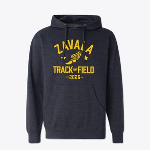 Zavala Elementary School Track and Field Cotton Hoodie Sweatshirt