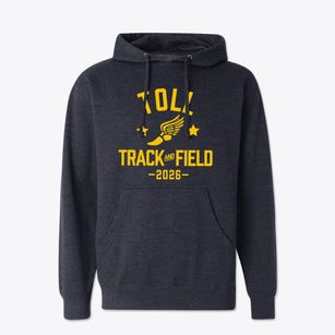 Toll Middle School Track and Field Cotton Hoodie Sweatshirt
