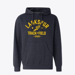 Larkspur Middle School Track and Field Cotton Hoodie Sweatshirt