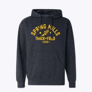 Spring Mills Middle School Track and Field Cotton Hoodie Sweatshirt