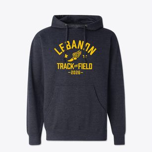 Lebanon Elementary School Track and Field Cotton Hoodie Sweatshirt