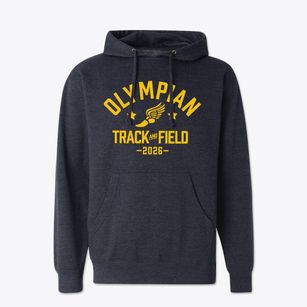 Olympian High School Track and Field Cotton Hoodie Sweatshirt