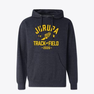 Jurupa Middle School Track and Field Cotton Hoodie Sweatshirt