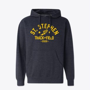 Saint Stephen School Track and Field Cotton Hoodie Sweatshirt