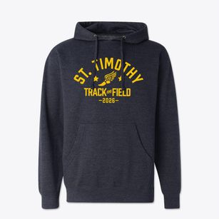 St. Timothy Parish School Track and Field Cotton Hoodie Sweatshirt