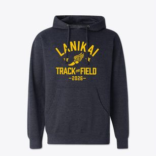 Lanikai Elementary Public Charter School Track and Field Cotton Hoodie Sweatshirt
