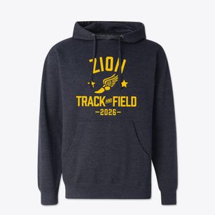 Zion Lutheran School Track and Field Cotton Hoodie Sweatshirt
