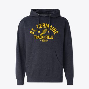 Saint Germaine School Track and Field Cotton Hoodie Sweatshirt