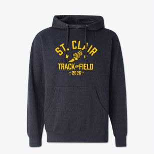 Montessori School-st. Clair Track and Field Cotton Hoodie Sweatshirt
