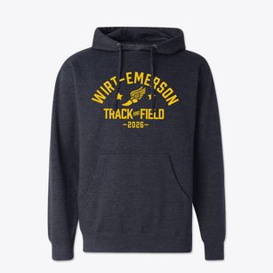 Wirt-emerson Visual Performing Arts Track and Field Cotton Hoodie Sweatshirt