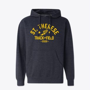 St Therese Of The Infant Jesus (little F Track and Field Cotton Hoodie Sweatshirt