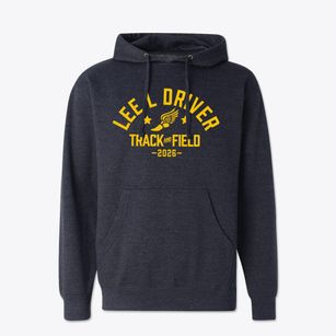 Lee L Driver Middle School Track and Field Cotton Hoodie Sweatshirt