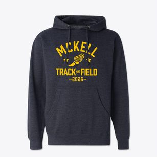 Mckell Middle School Track and Field Cotton Hoodie Sweatshirt