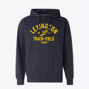 Lexington School Track and Field Cotton Hoodie Sweatshirt