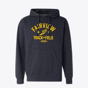 Fairview Elementary School Track and Field Cotton Hoodie Sweatshirt