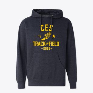 Christ Episcopal School Track and Field Cotton Hoodie Sweatshirt