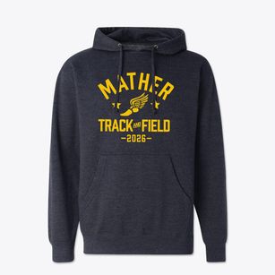 Mather Elementary School Track and Field Cotton Hoodie Sweatshirt