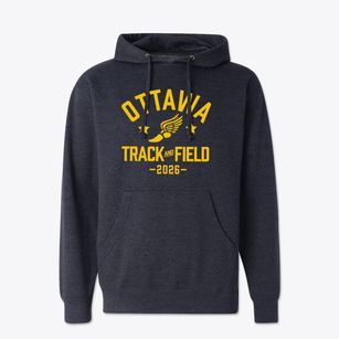 Ottawa Elementary School Track and Field Cotton Hoodie Sweatshirt