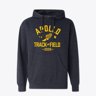 Apollo High School Track and Field Cotton Hoodie Sweatshirt