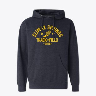 Climax Springs Elementary School Track and Field Cotton Hoodie Sweatshirt