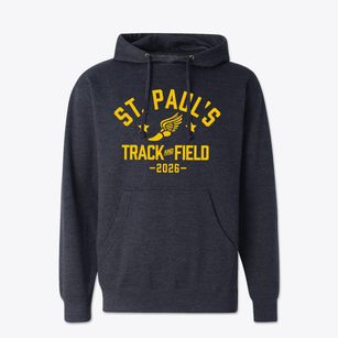 Saint Paul's Episcopal Day School Track and Field Cotton Hoodie Sweatshirt