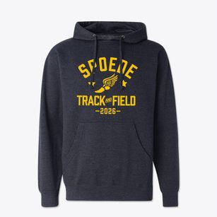 Spoede Elementary School Track and Field Cotton Hoodie Sweatshirt