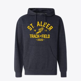 St Albert The Great Parish Track and Field Cotton Hoodie Sweatshirt